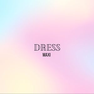 Long full length maxi dress